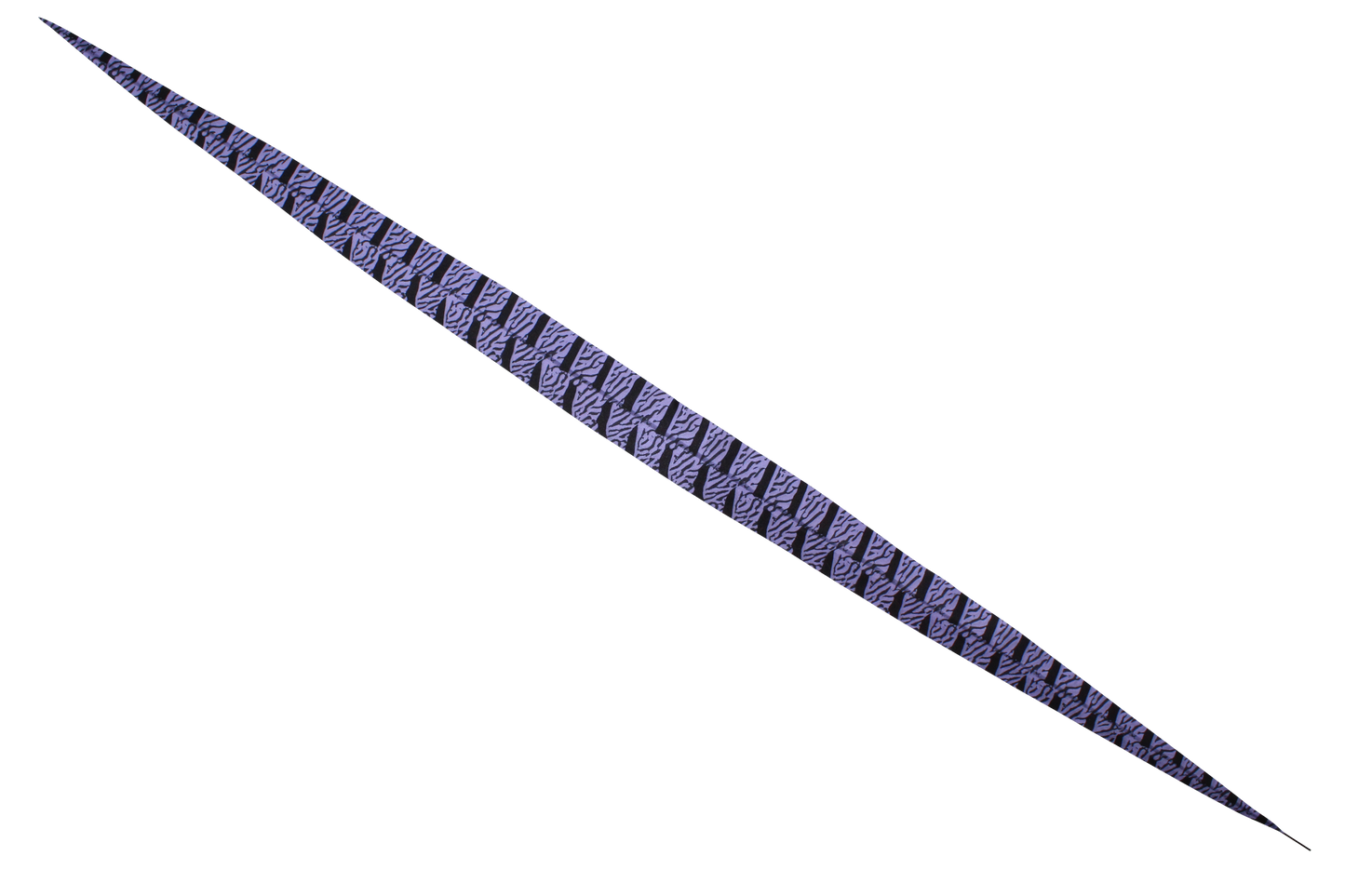 Artificial Zebra 38" Overdyed H86 Purple