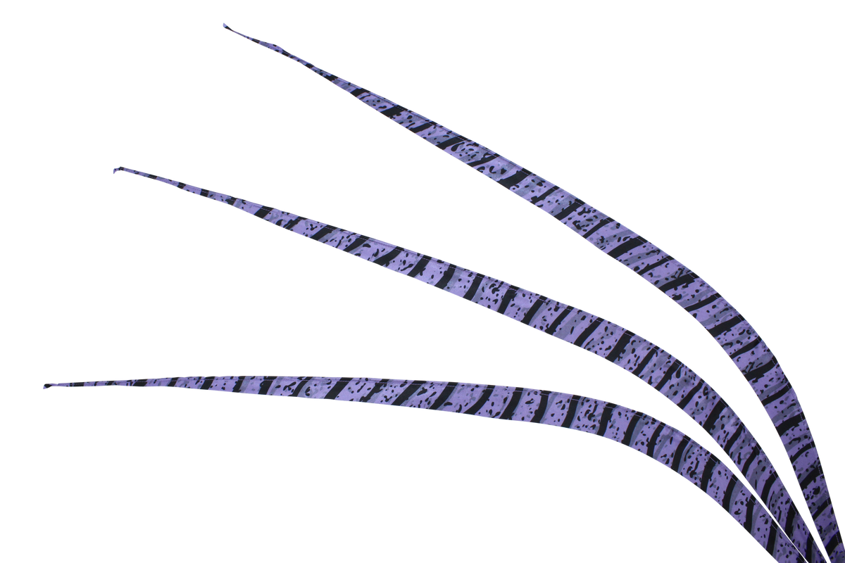 Artificial Zebra 38" Overdyed H89 Lavender