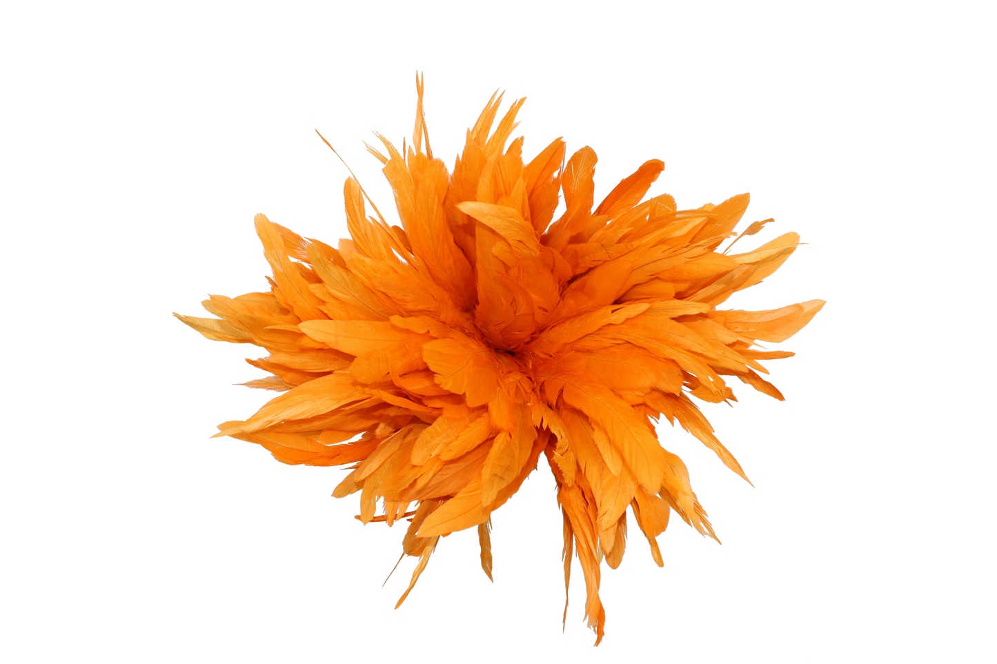 10" Cocktail Yards H61 Orange Bleached & Dyed