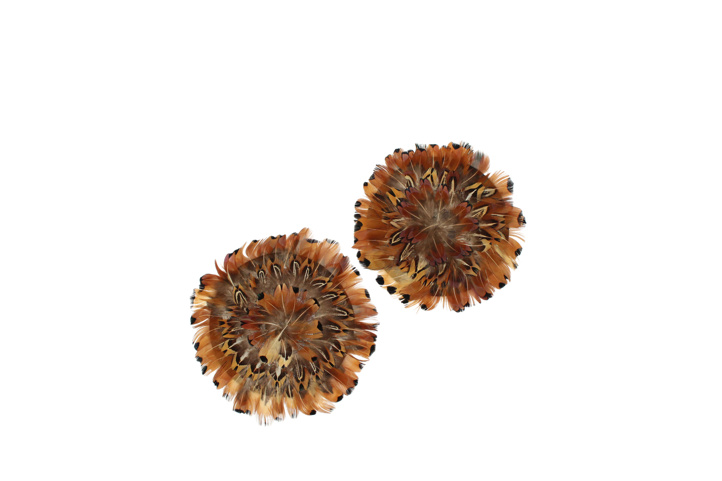 MD Natural Pheasant Pads 7" (1pc)