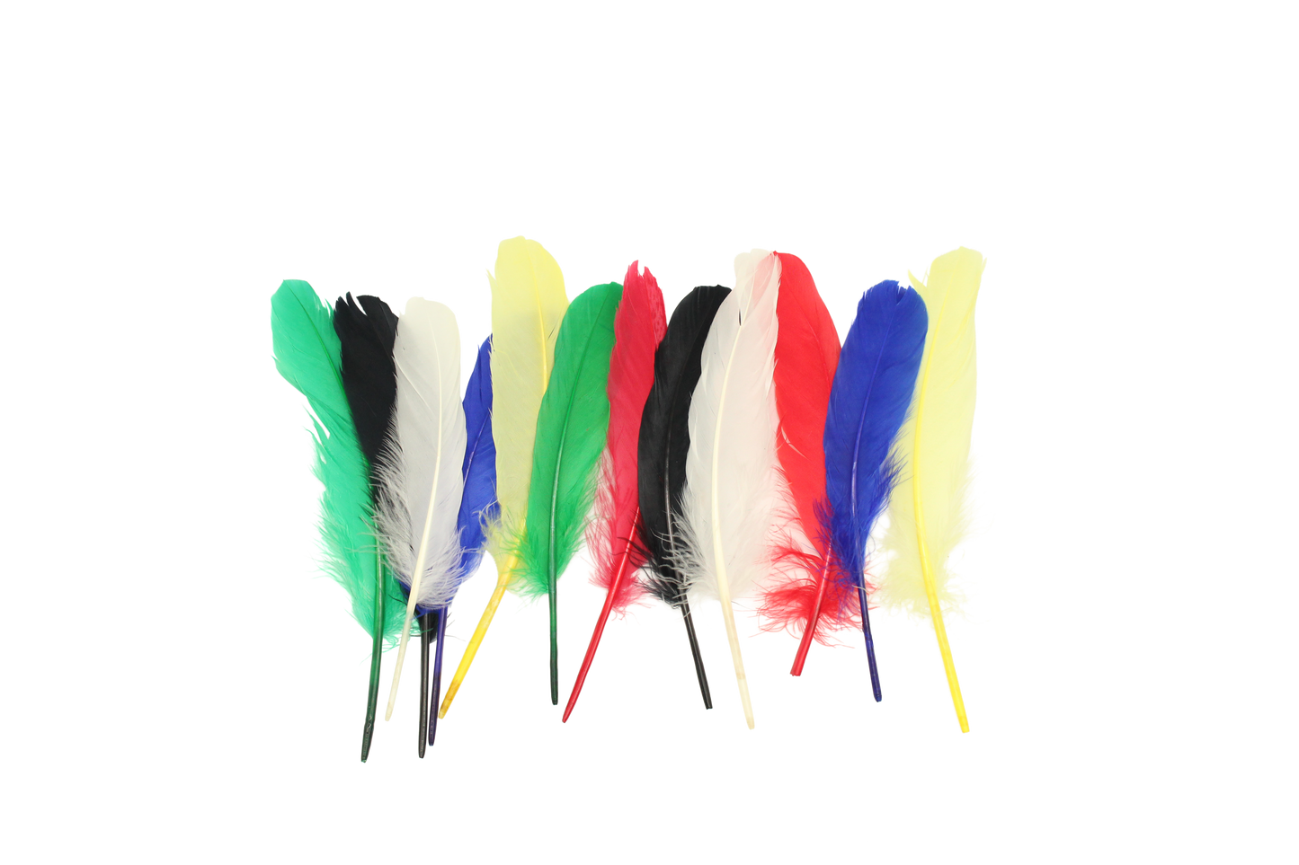MD 7" Short Quills Assorted (12pcs)