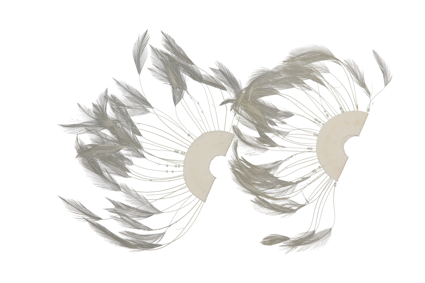 MD Hackle Half Plate White 10x5.5" (1pc)