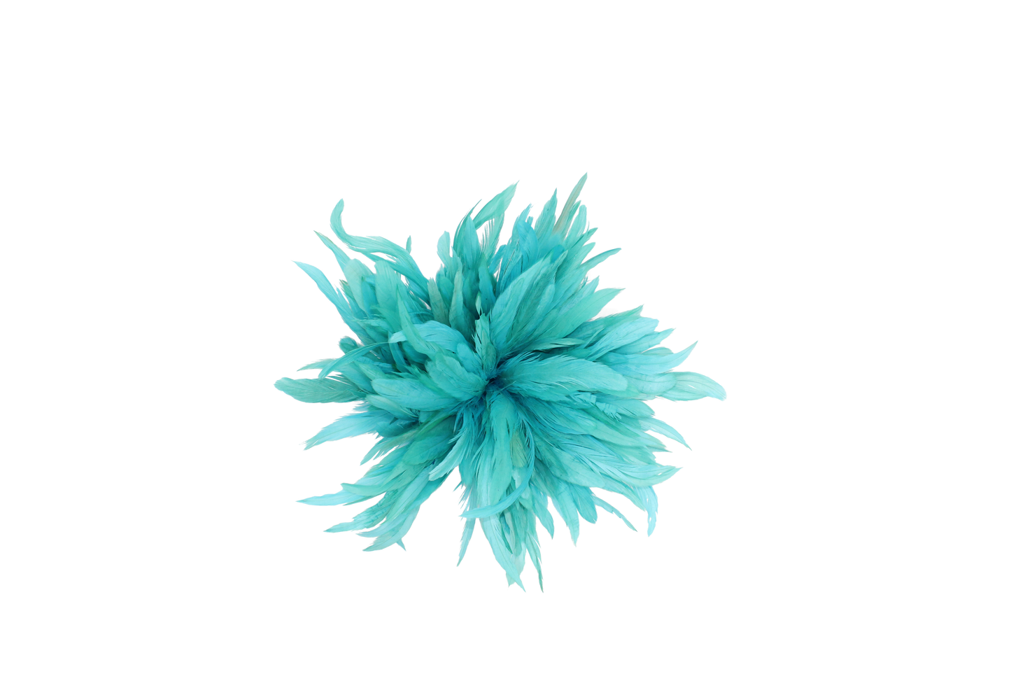 5-7” Schlappen Yards Bleach Dyed H12 Aqua Blue