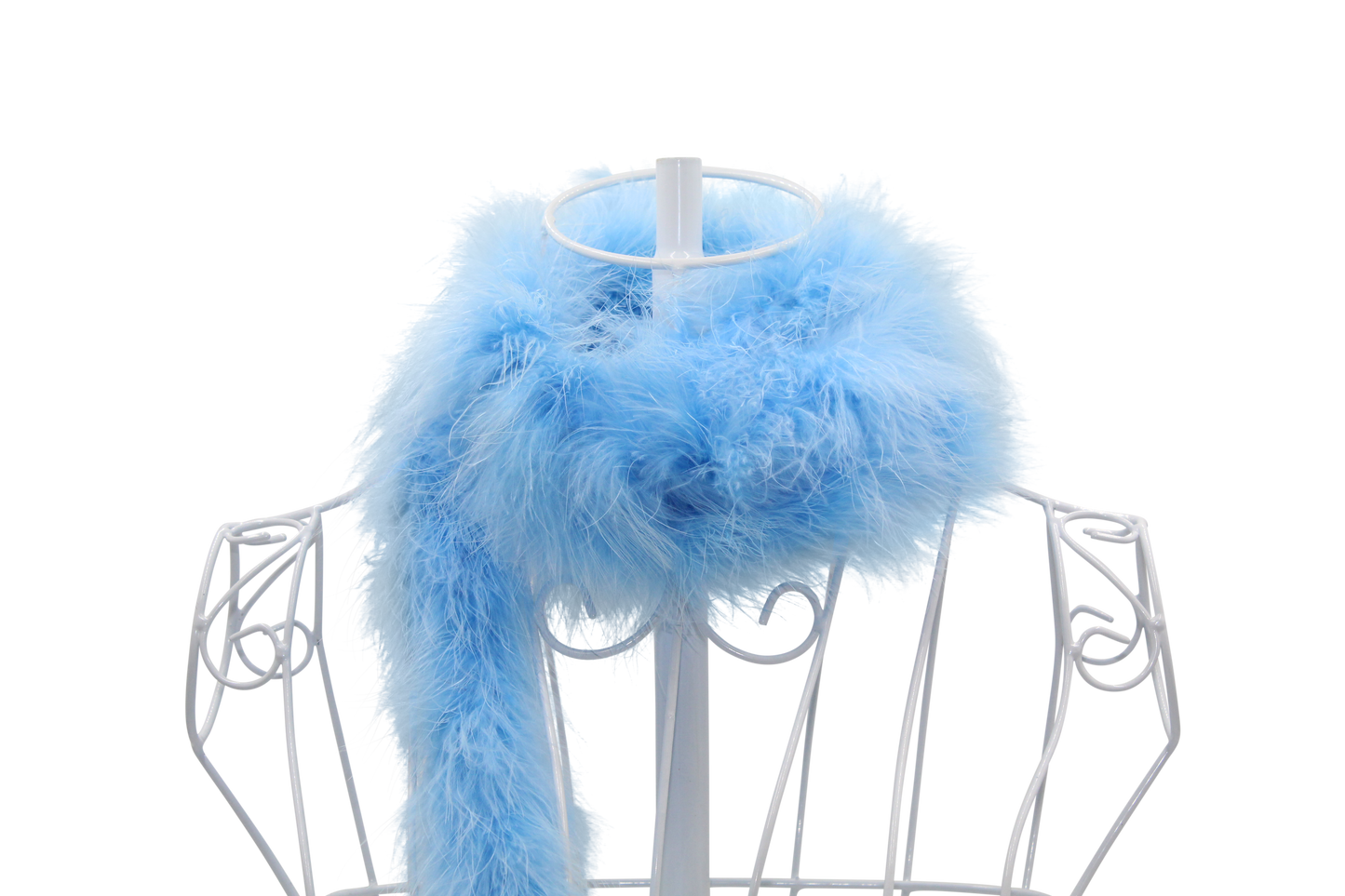Feather Boa Marabou H15 Sky Blue