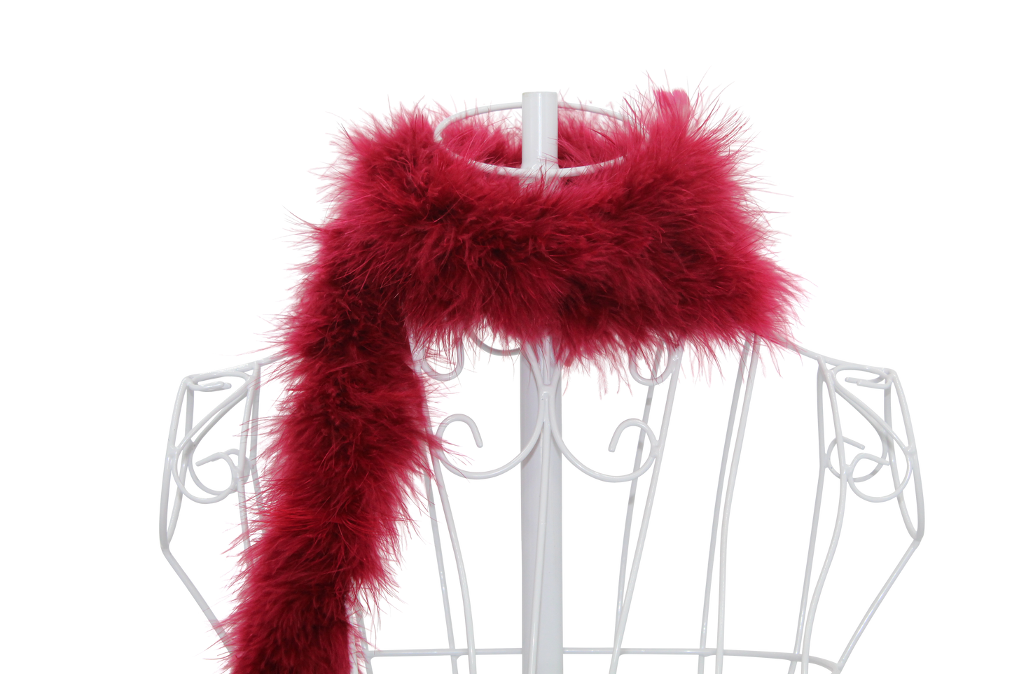 Feather Boa Marabou H57 Cranberry