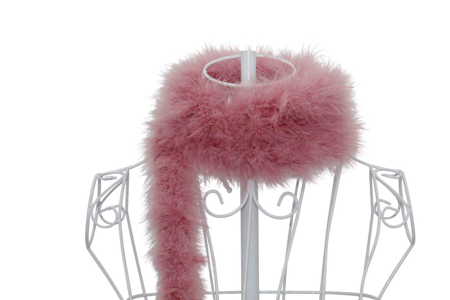 Feather Boa Marabou H85 Dusty Rose