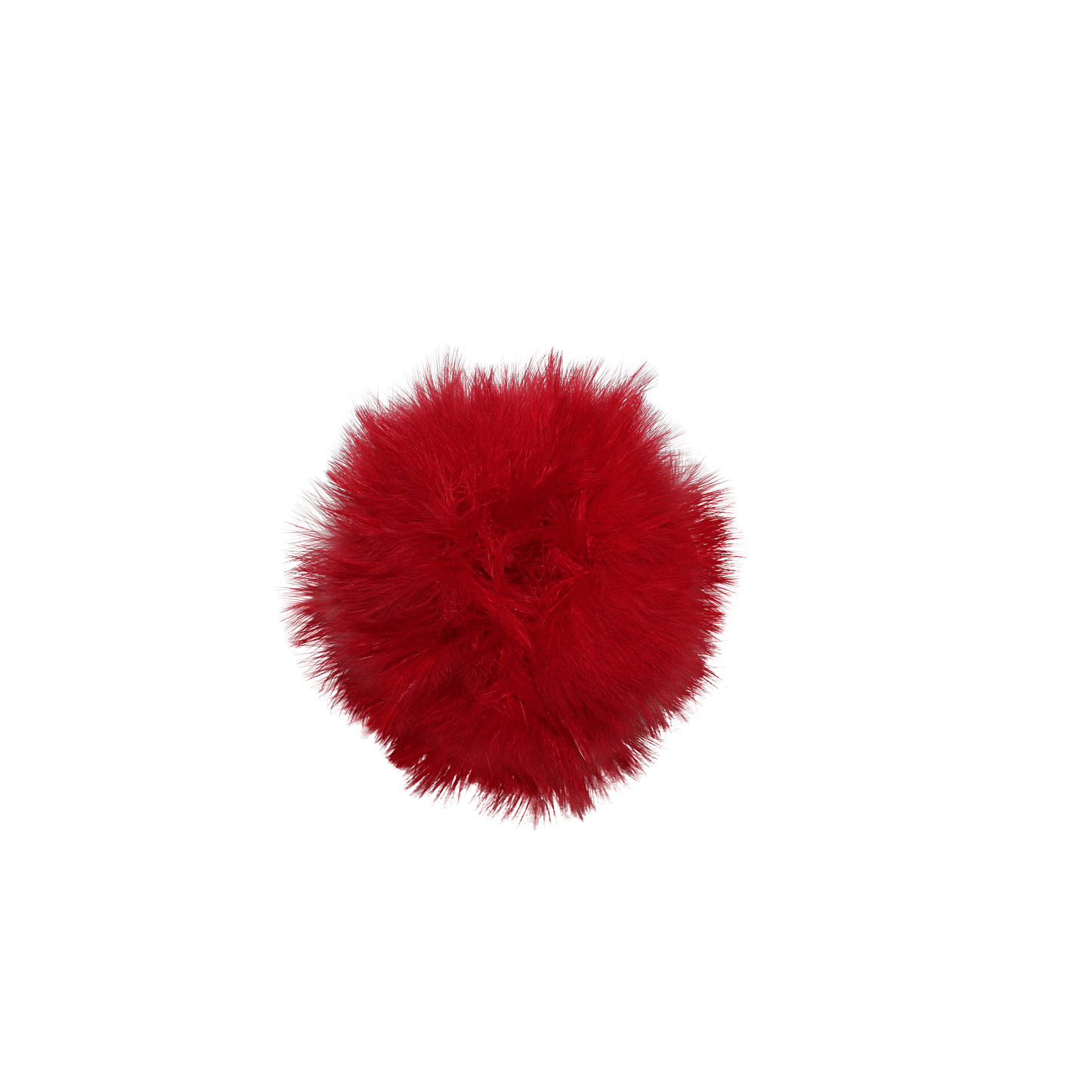 3-5" Turkey Marabou Blood Red H72 Feather Pack