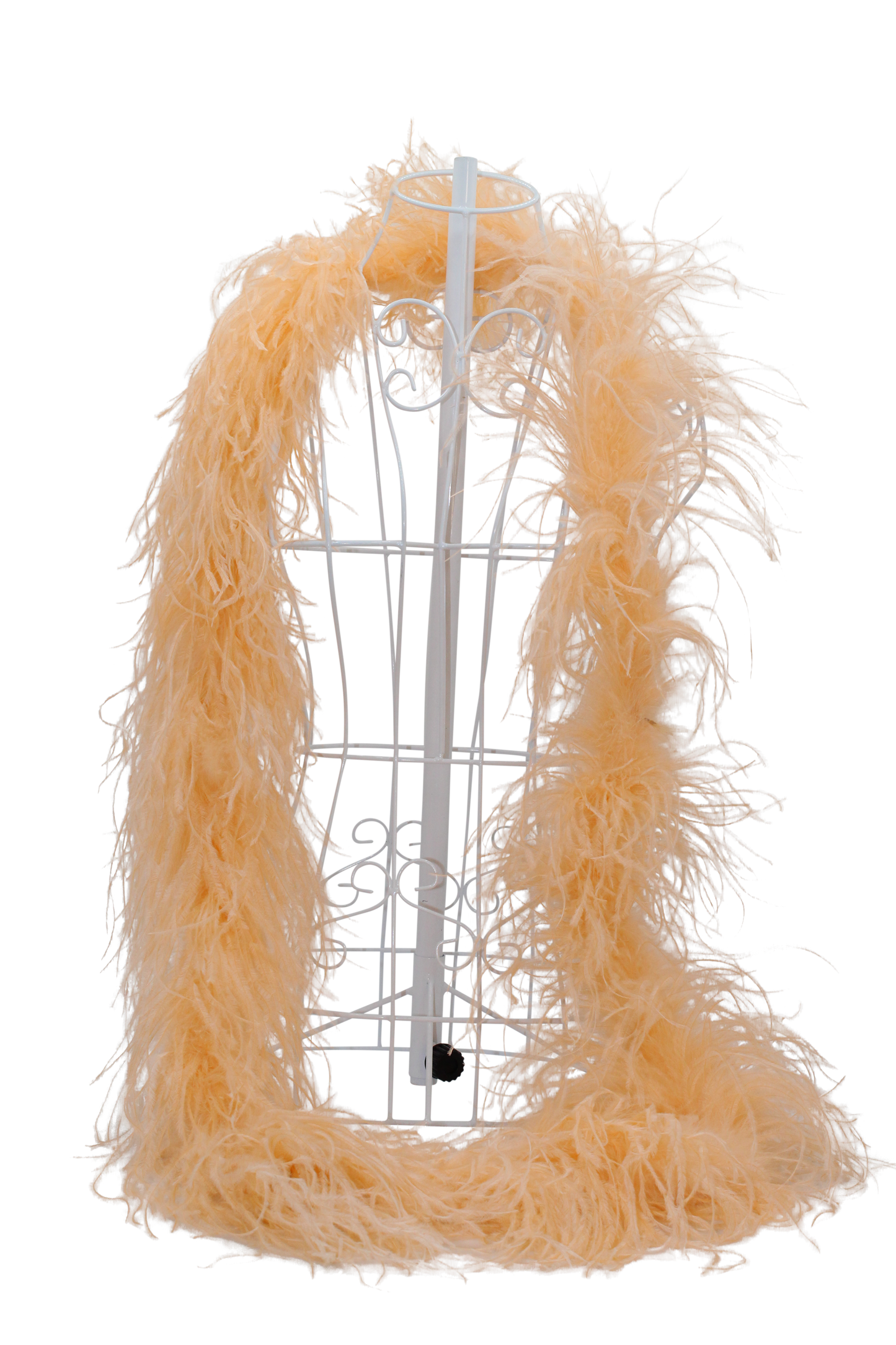 Feather Boa Ostrich H58 Apricot