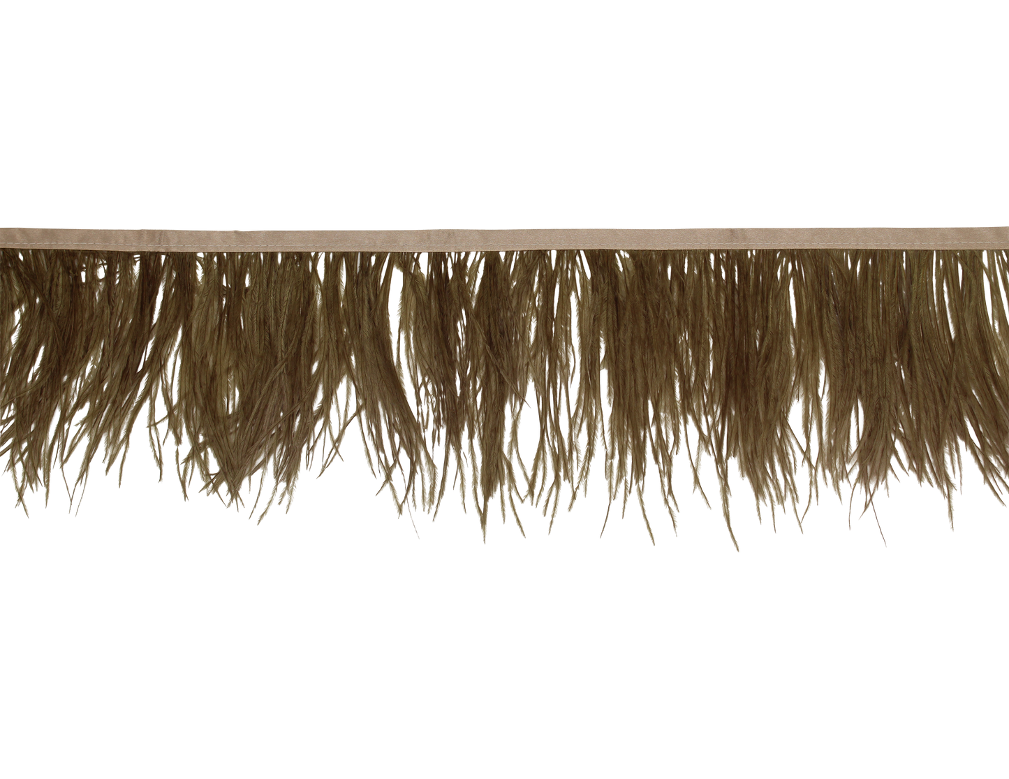 Ostrich Fringe 5-7" H43 Barley