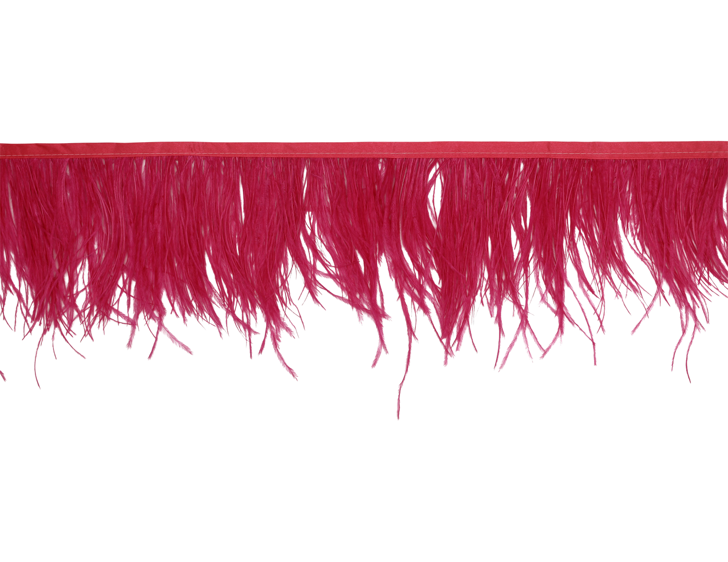 Ostrich Fringe 5-7" H92 Rose Pink