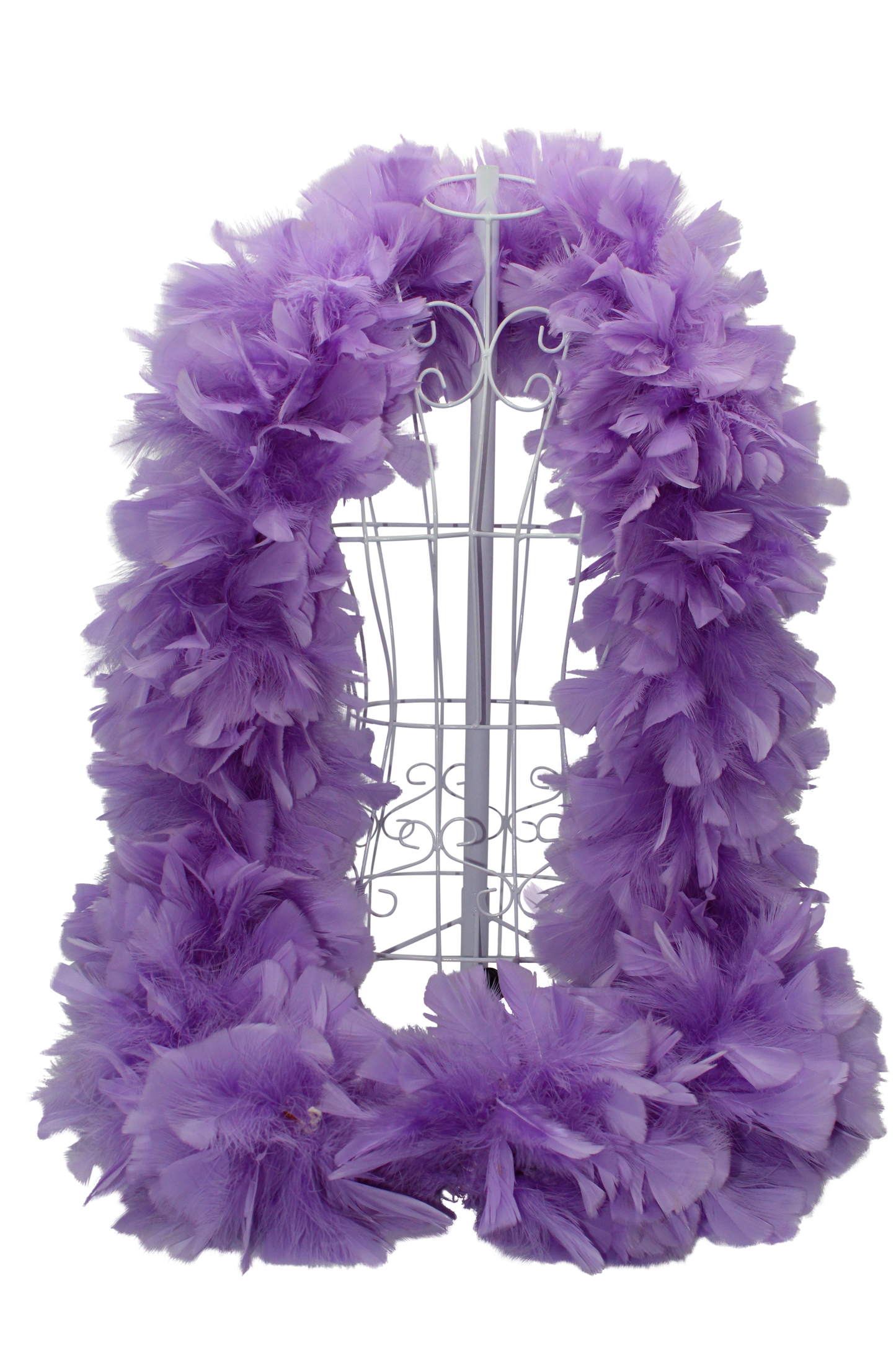 Feather Boa Turkey Ruff H89 Lavender