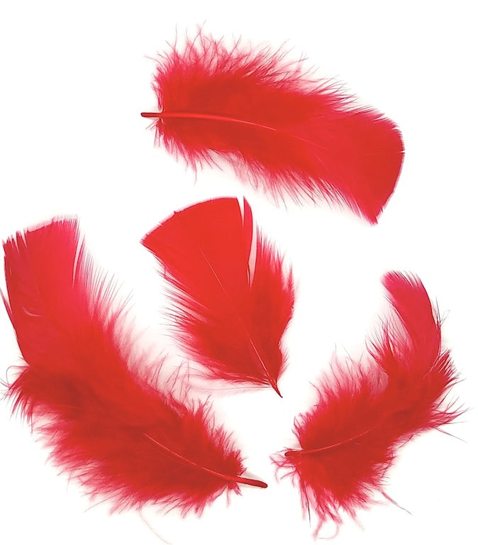 Turkey Plumage, Dyed T-Base per Ounce (CHOOSE YOUR COLOR) – Schuman Feathers