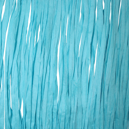 8" Raffia H12 Aqua