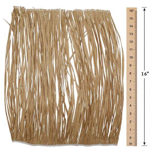 16" Natural Raffia