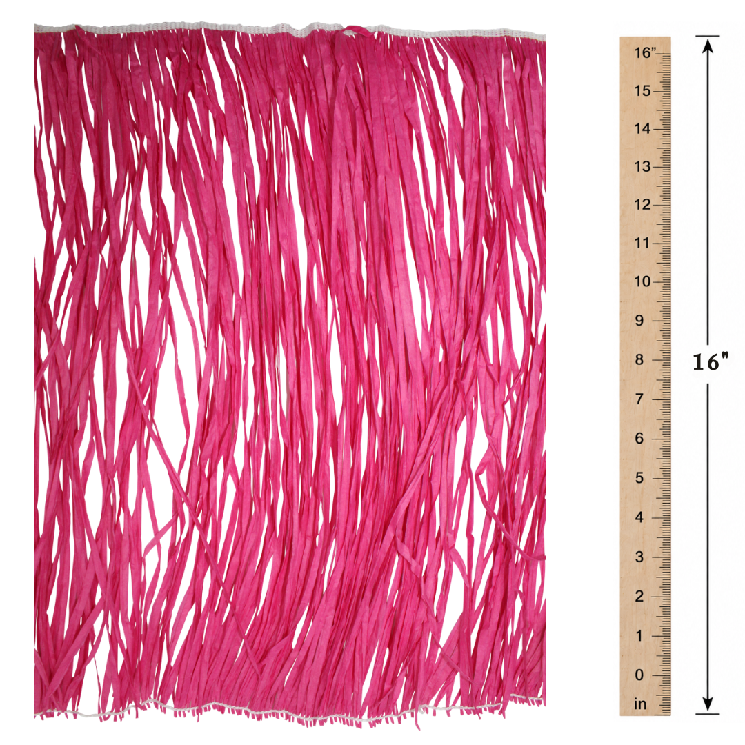 16" Raffia H70 Fuchsia