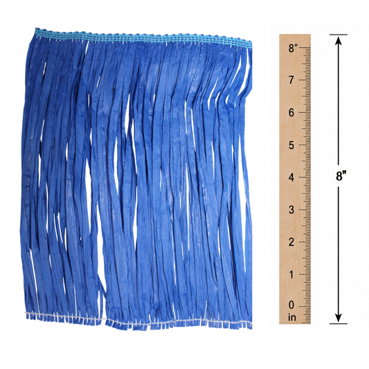 8" Raffia H17 Royal