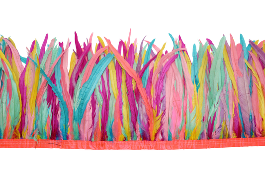 12" Cocktail Yards Pastel Rainbow