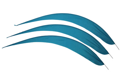 Artificial Silver Pheasant 28" - Turquoise H100