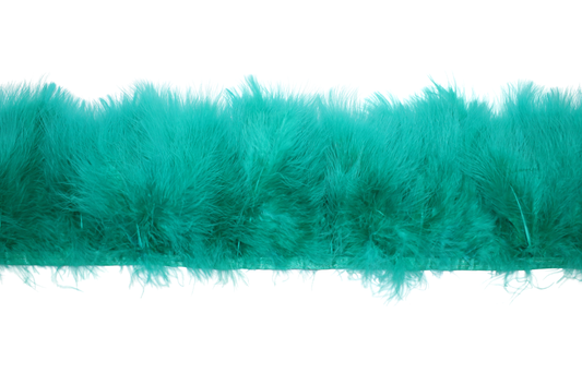 5-7" Marabou Puff Yards H87 Aquamarine