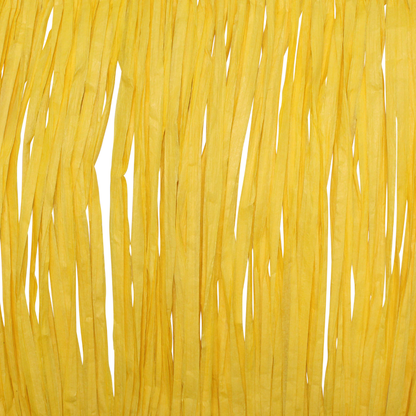 8" Raffia H36 Yellow