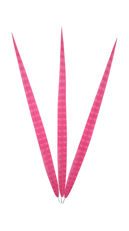 Artificial Ringneck 24" Candy Pink H66 Bleached & Dyed