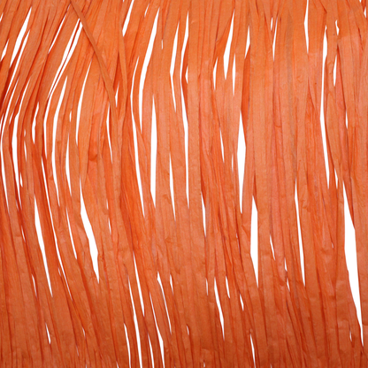 8" Raffia H62 Orange
