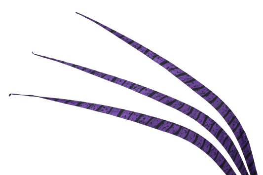 Artificial Zebra 38" Overdyed H75 Purple