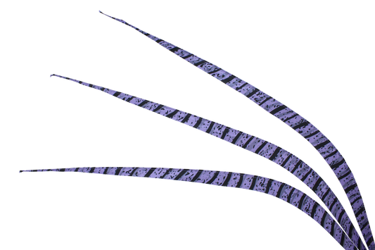 Artificial Zebra 38" Overdyed H89 Lavender