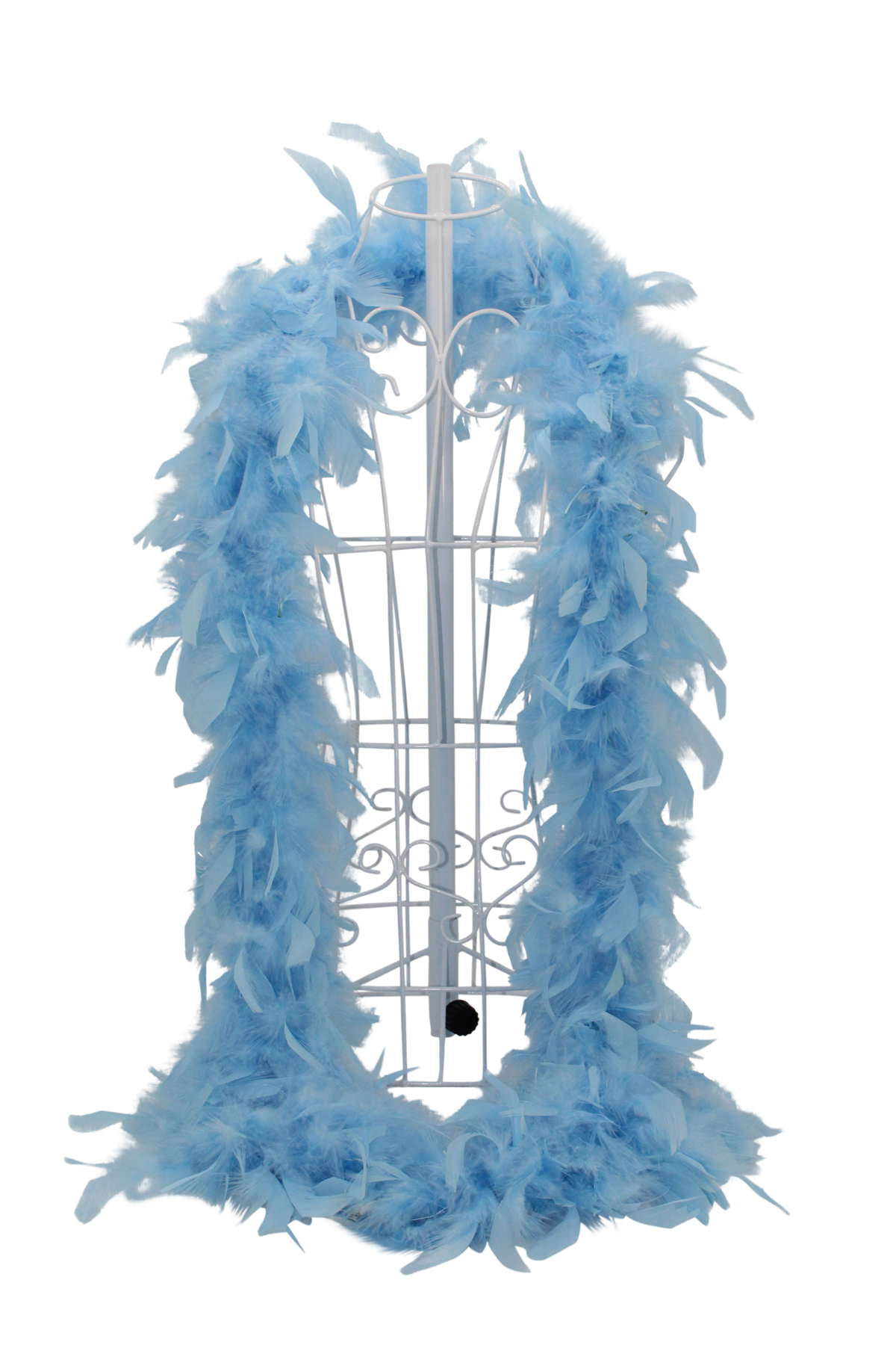Feather Boa Chandelle H15 Sky Blue