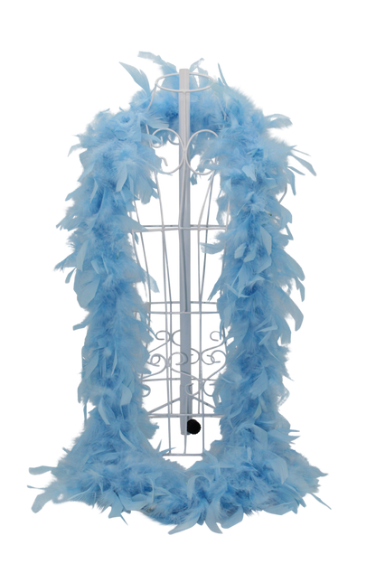 Feather Boa Chandelle H15 Sky Blue