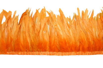 10" Cocktail Yards H61 Orange Bleached & Dyed