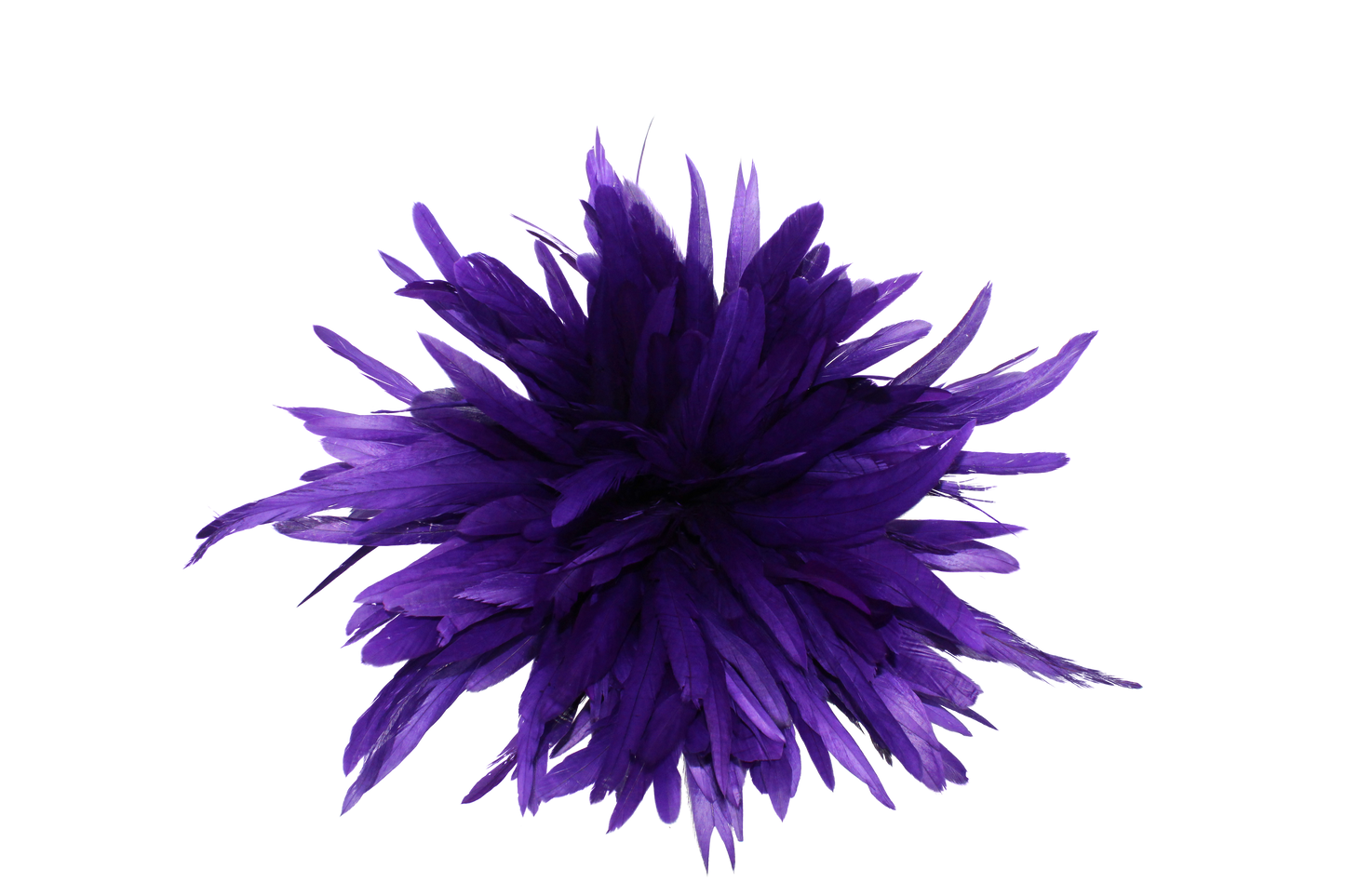 10" Cocktail Yards H84 Purple Bleached & Dyed