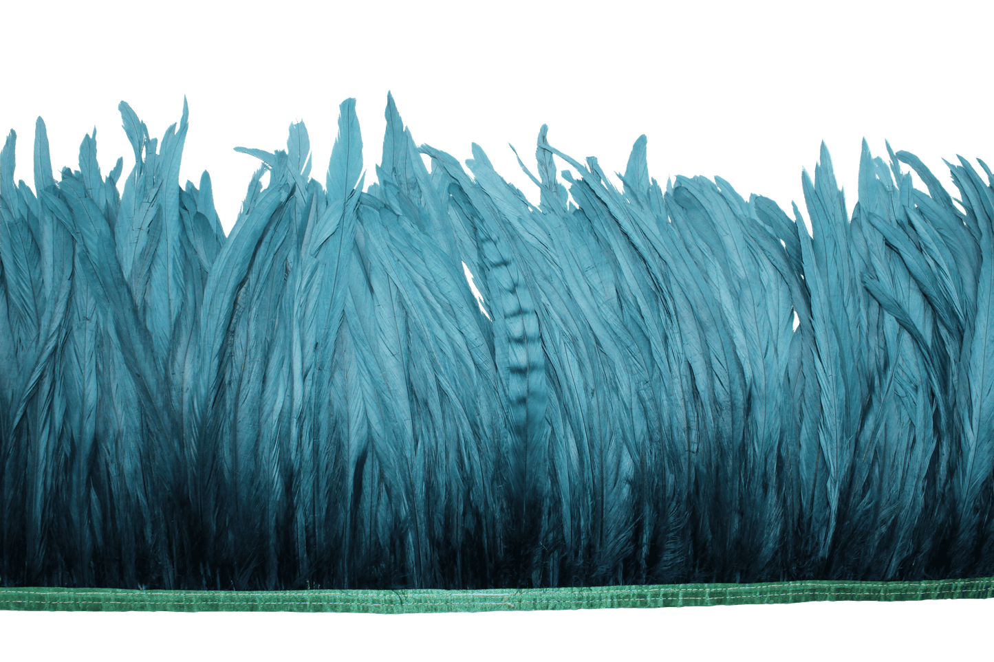 10" Cocktail Yards Custom Teal Bleached & Dyed