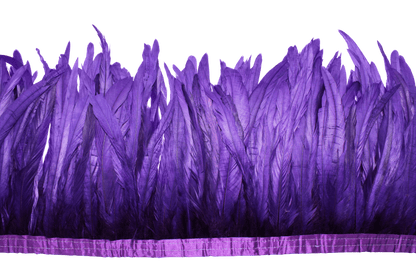 10" Cocktail Yards H84 Purple Bleached & Dyed