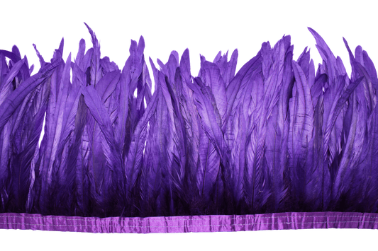 10" Cocktail Yards H84 Purple Bleached & Dyed