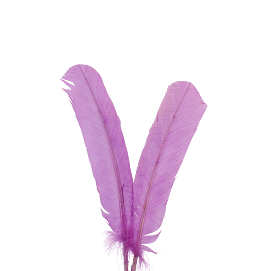 10-12” Turkey Quills H74 Lilac