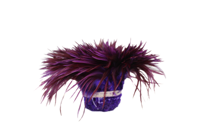 Saddles 6-7" Overdyed Strung H75 Purple