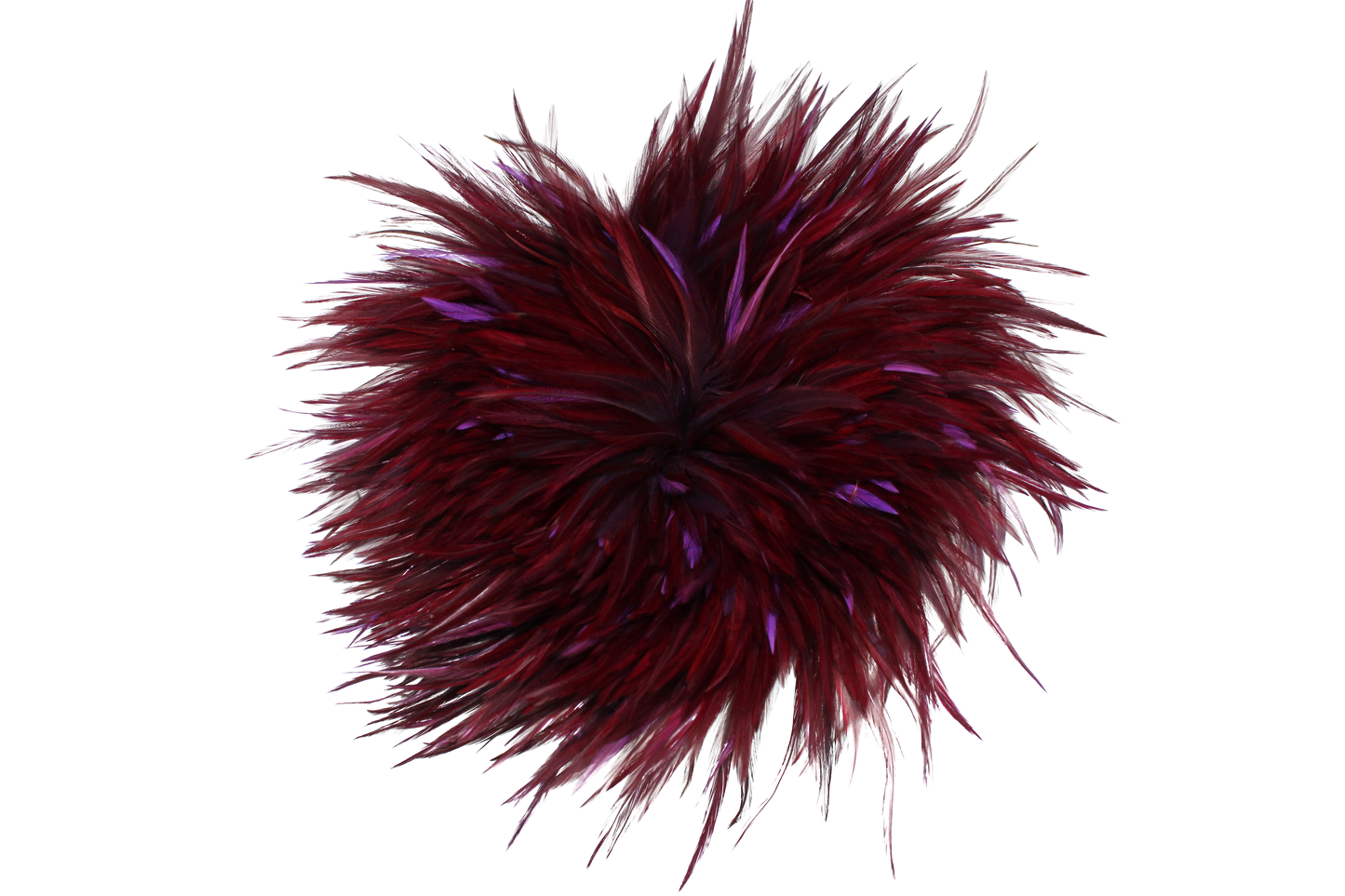 Saddles 6-7" Overdyed Strung H75 Purple