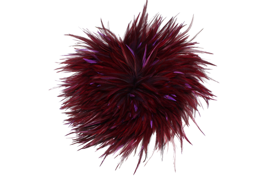 Saddles 6-7" Overdyed Strung H75 Purple