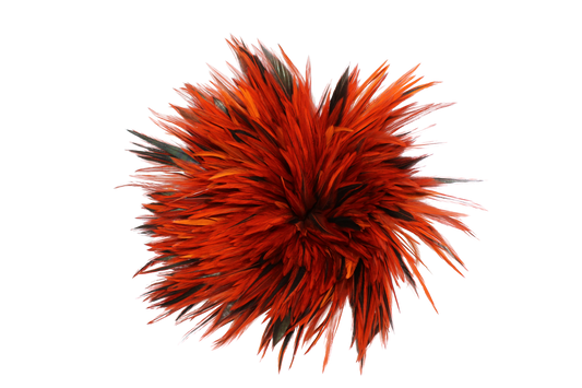 Saddles 6-7" Overdyed Strung H62 Orange