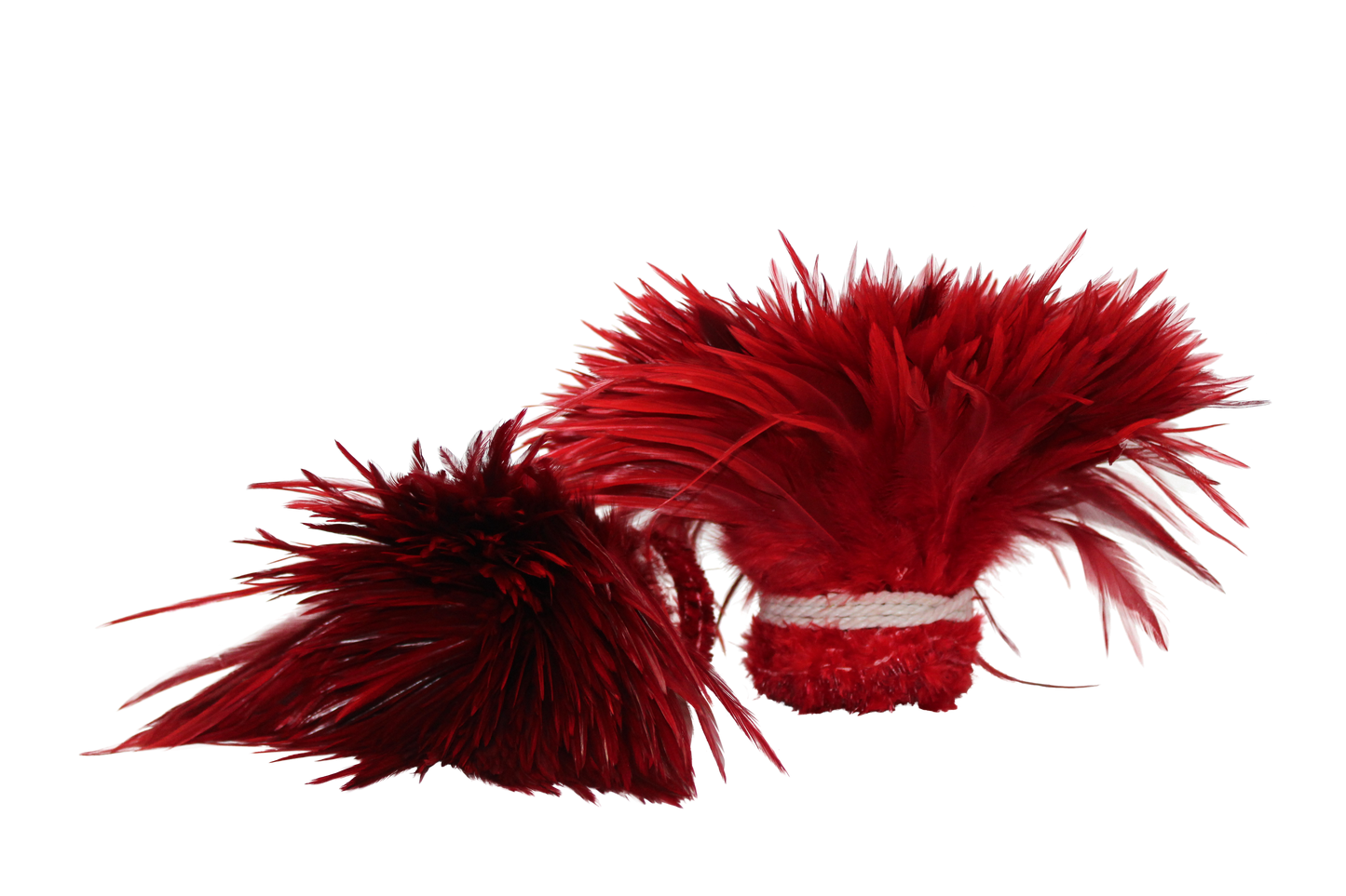 Saddles 6-7" Overdyed Strung H72 Red