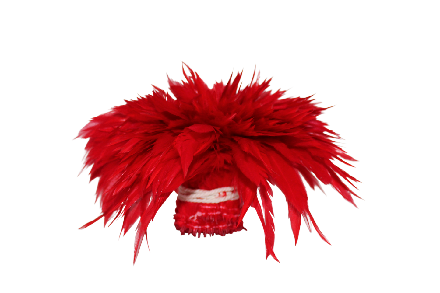 Saddles Pound Bleached & Dyed Red H72