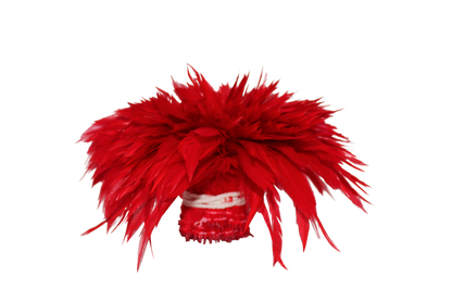 Saddles Pound Bleached & Dyed Red H72