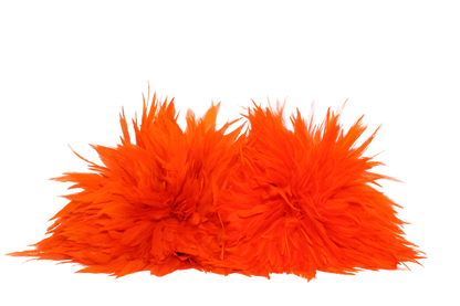 Saddles Pound Bleached & Dyed Orange H62