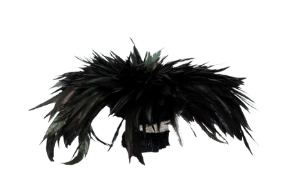 Saddles Pound Bleached & Dyed Black H80