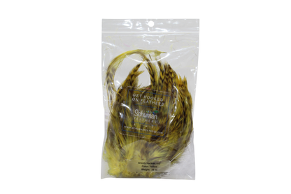 4-6" Grizzly Hackles H36 Yellow