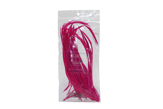 5"+ Goose Biots Bleached & Dyed H70 Fuchsia