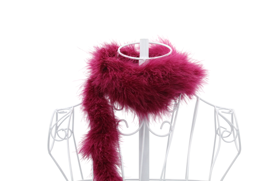 Feather Boa Marabou H103 Wine