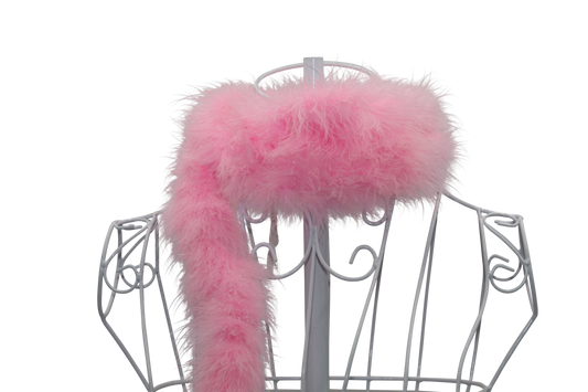 Feather Boa Marabou H64 Baby Pink