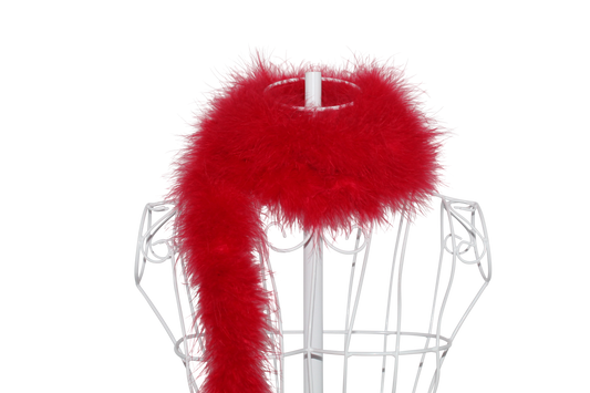 Feather Boa Marabou H72 Red